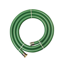 JGB | 4-In. 20-Ft. Green PVC Suction Hose MxF Water Shanks