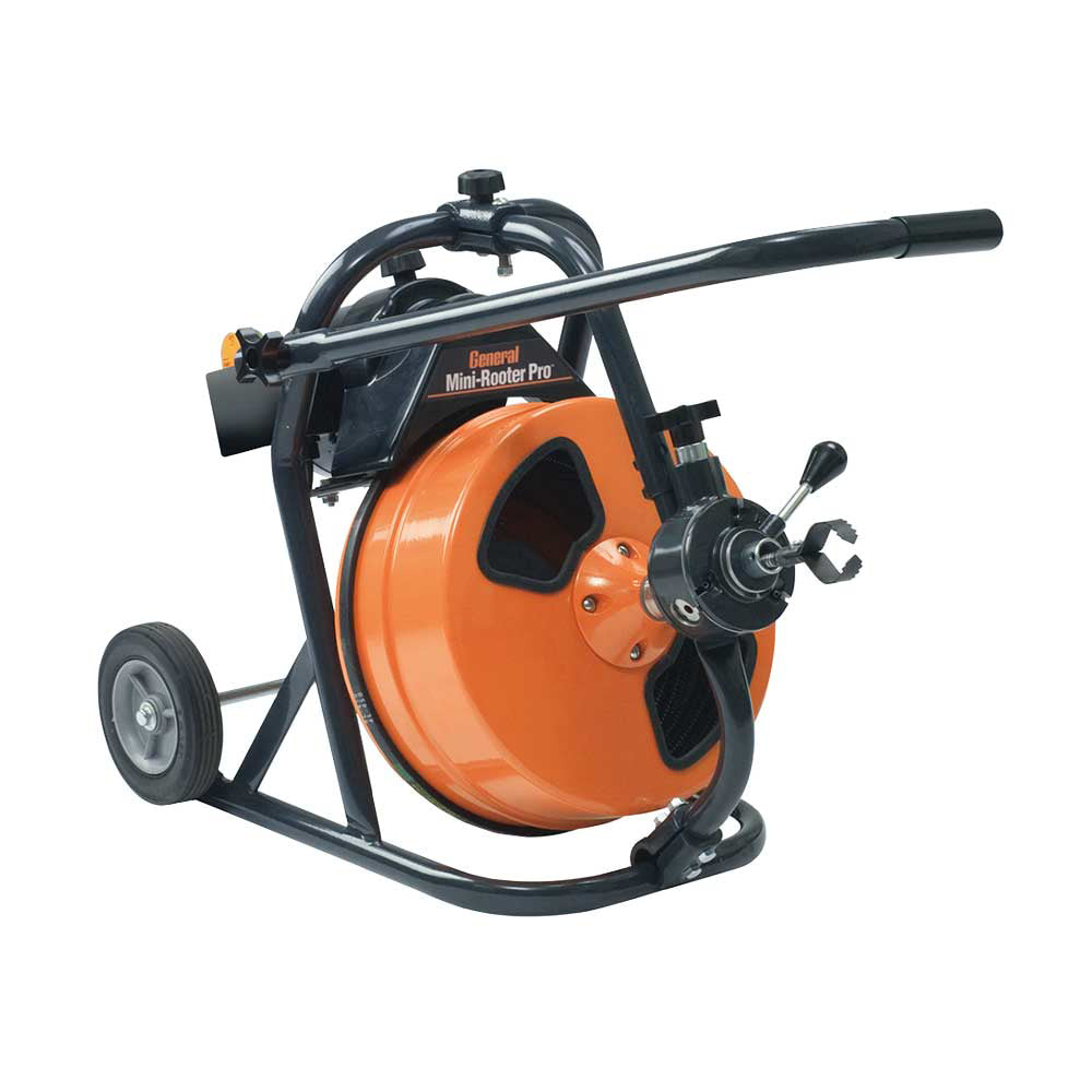 General Pipe Cleaners Mini rooter | 50-Ft. X 1/2-In. Cable | MRCS Cutt ...