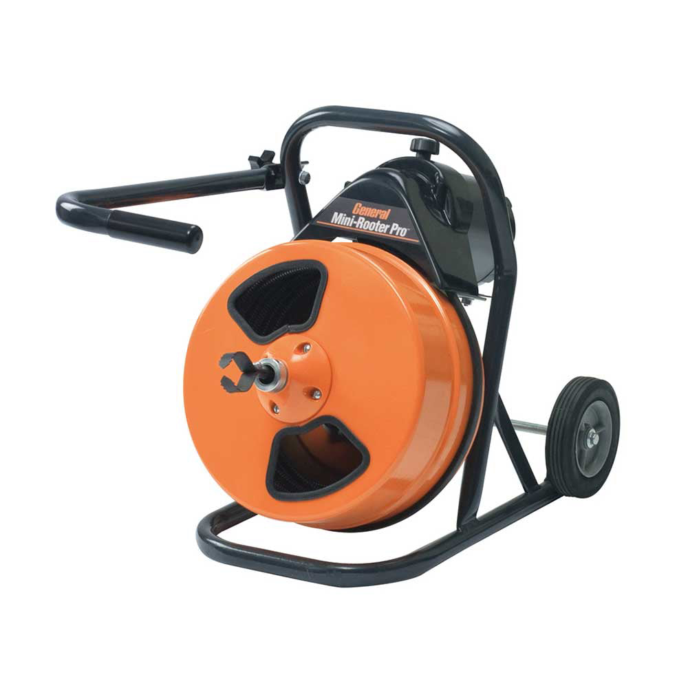 General Pipe Cleaners Mini rooter | 50-Ft. X 1/2-In. Cable | MRCS Cutt ...