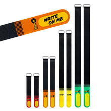 Wrap-It Assorted Cinch-Straps | 5-In. , 8-In. , 12-In. , 16-In. | 6 Packs of 8