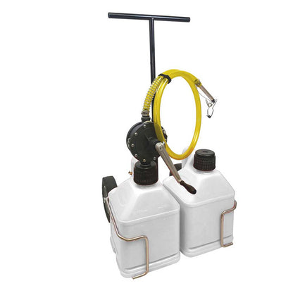 FLO-FAST | Professional 10 Gallon System | (2) 5 gallon containers | Natural | Versa cart