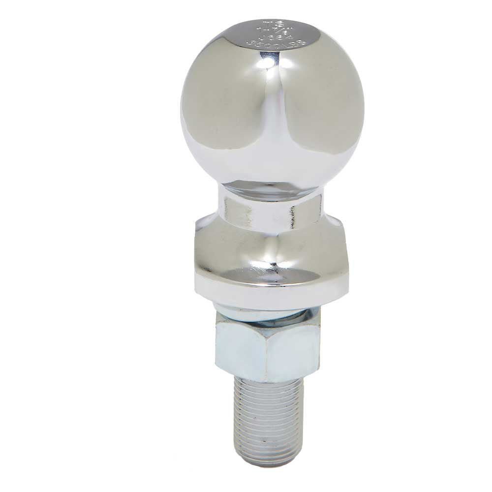 Ultra-Tow Chrome Hitch Ball 1-7/8-In. Ball | 3/4-In. Dia. X 2-1/8-In. L Shank | 3500-Lb. Cap
