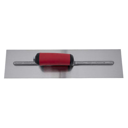 MARSHALLTOWN® QLT Finishing Trowel | Carbon Steel Blade Material | Riveted Blade Mounting | 16 In. L x 4 In. W | Soft Grip Handle