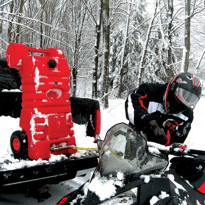 Gas And Go | 15 Gallon Gas Caddy | Polyethylene