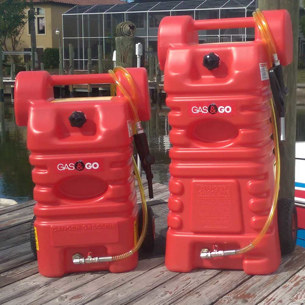 Gas And Go | 15 Gallon Gas Caddy | Polyethylene