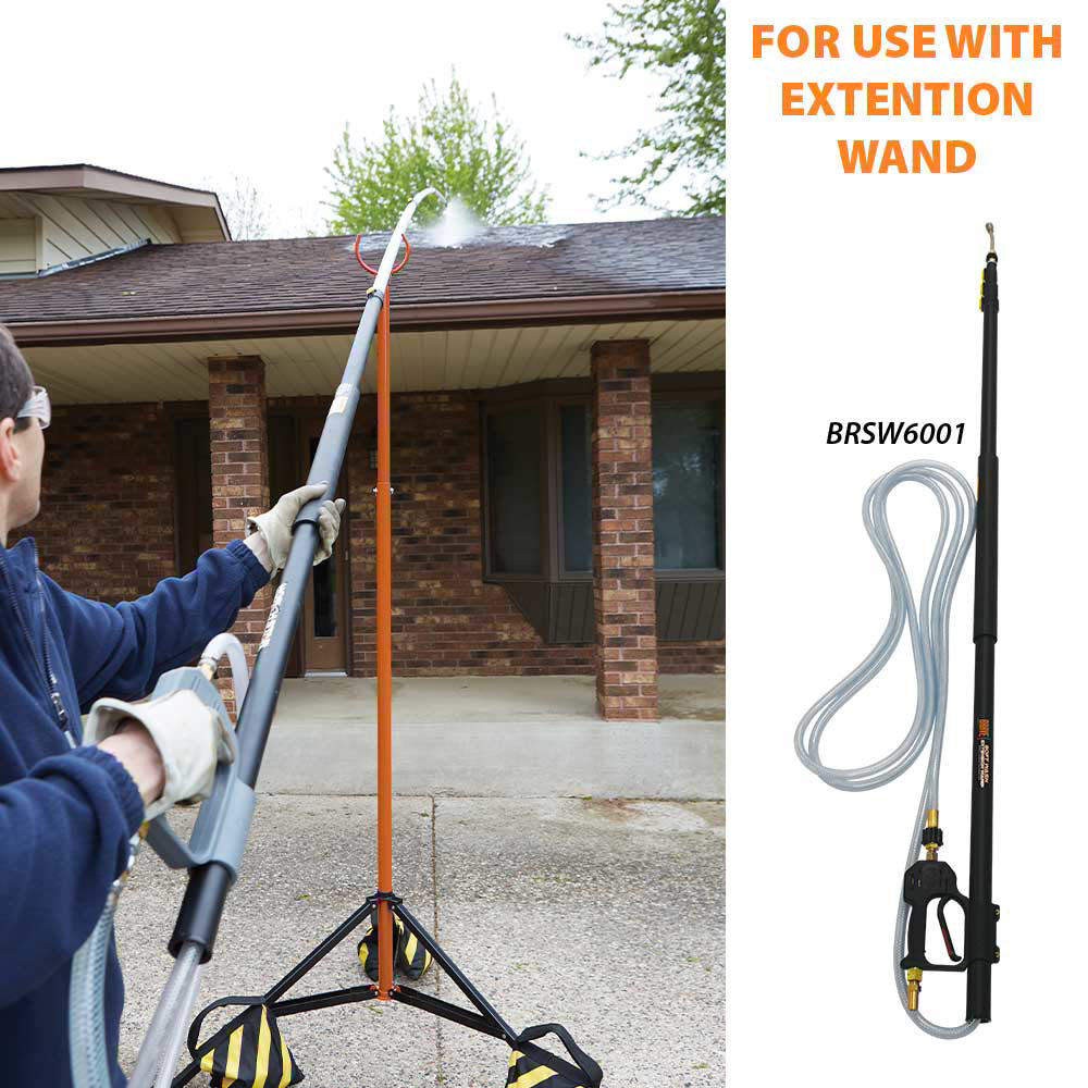 Brave Soft Wash Tripod | 6-Ft.- 10-Ft. Telescoping