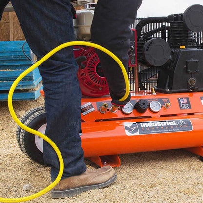 Industrial Air 9-Gallon Air Compressor | Wheelbarrow Style | 20.6 CFM @ 90 PSI | Electric Start | Honda GX270