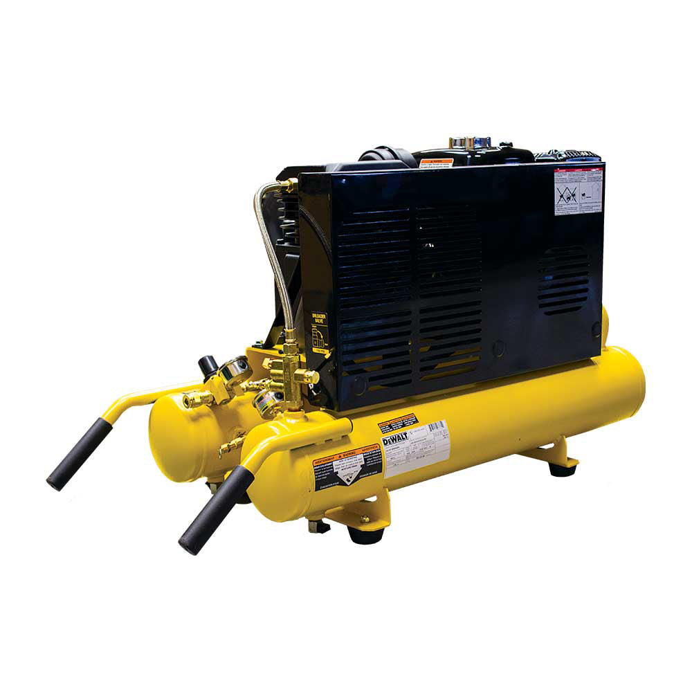 DeWalt 8-Gallon Air Compressor | Wheelbarrow Style | 9.9 CFM @ 90 PSI | Honda GX160