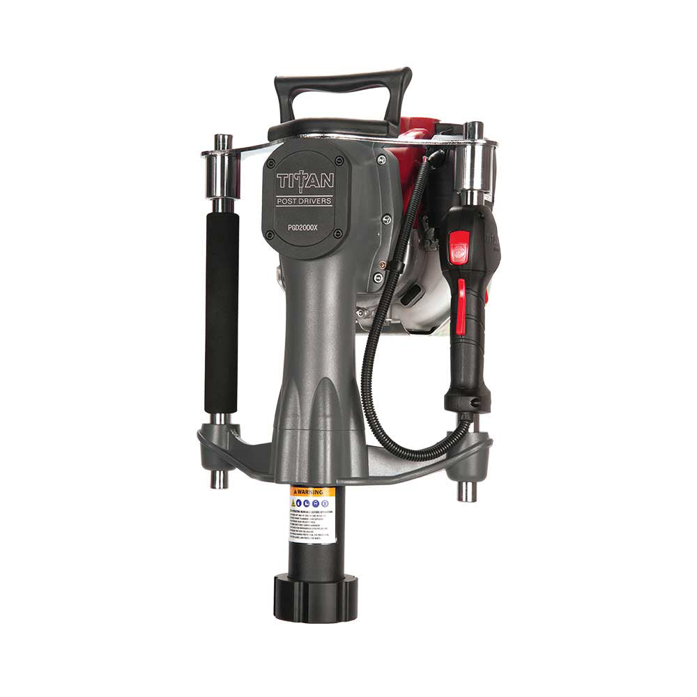 Titan Post Driver | Commerical | 1-7/8 In Diameter | Optional Handle Kits | Gas-Powered Honda GX35