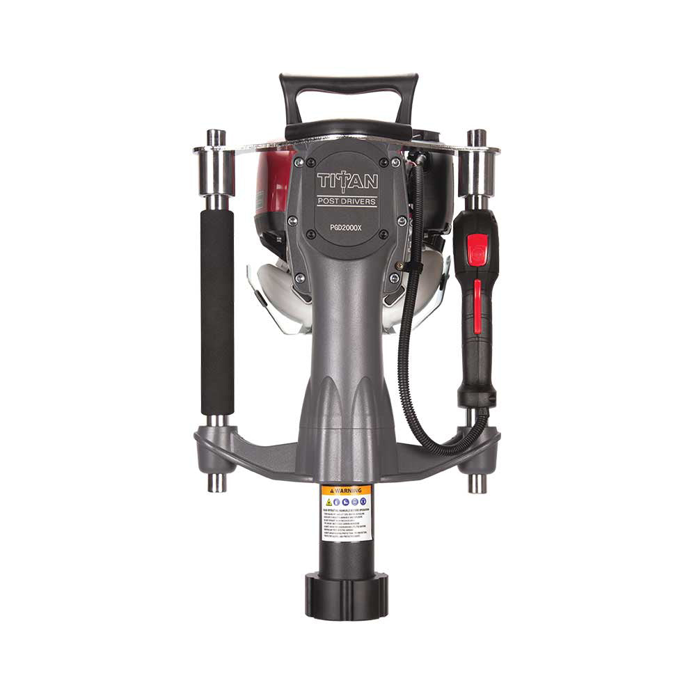Titan Post Driver | Commerical | 1-7/8 In Diameter | Optional Handle Kits | Gas-Powered Honda GX35
