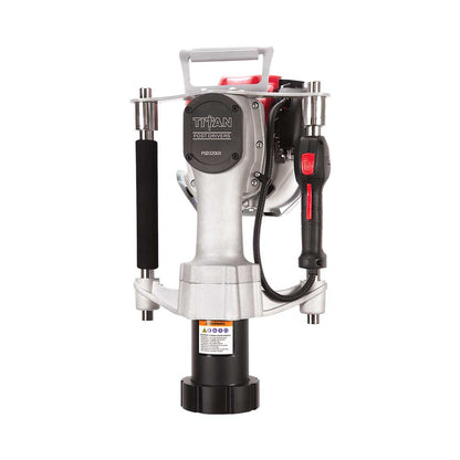 Titan Post Driver | Commercial | 3-1/8-In Diameter | Optional Handle Kits | Gas-Powered Honda GX35