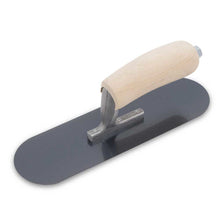 Marshalltown QLT Pool Trowel Blue Steel | 10 X 3 | Wood Handle
