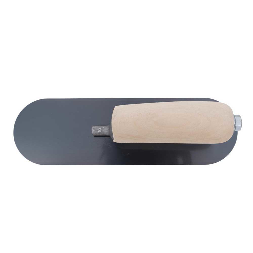 Marshalltown QLT Pool Trowel Blue Steel | 10 X 3 | Wood Handle