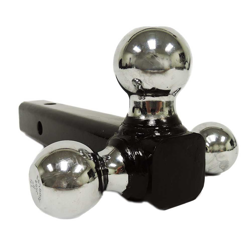 Ultra-Tow 2-In. Tri-Ball Hollow Tube Mount | Class 4 |  Chrome
