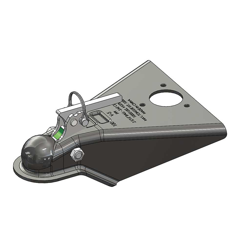 Ultra-Tow XTP Auto-Locking A-Frame Trailer Coupler | 10,000-Lb. Cap | Fits 2-5/16-In. Ball