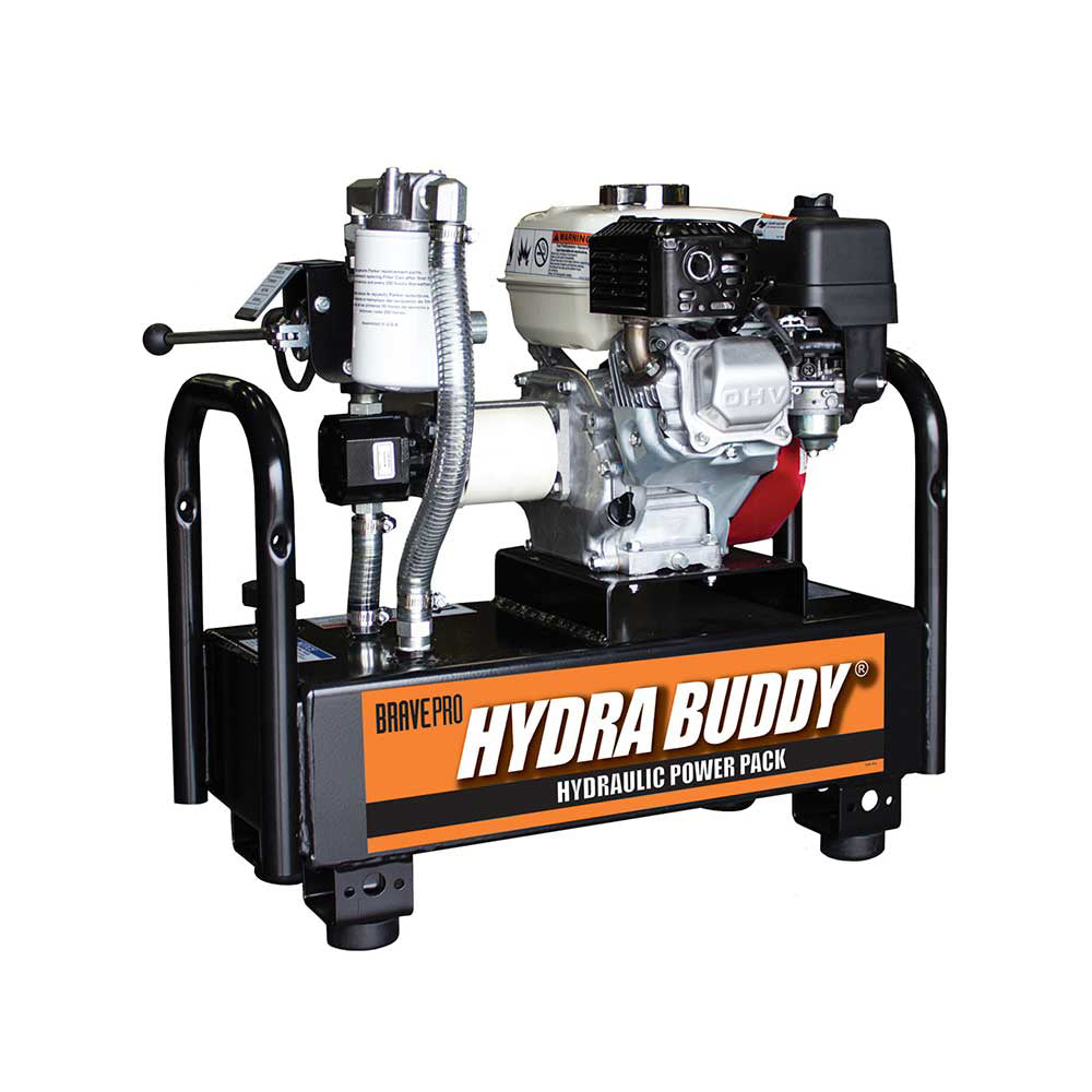 BravePro Hydra Buddy | Hydraulic Power Pack | 900 PSI | 7 GPM | Recoil Start | Honda GX160
