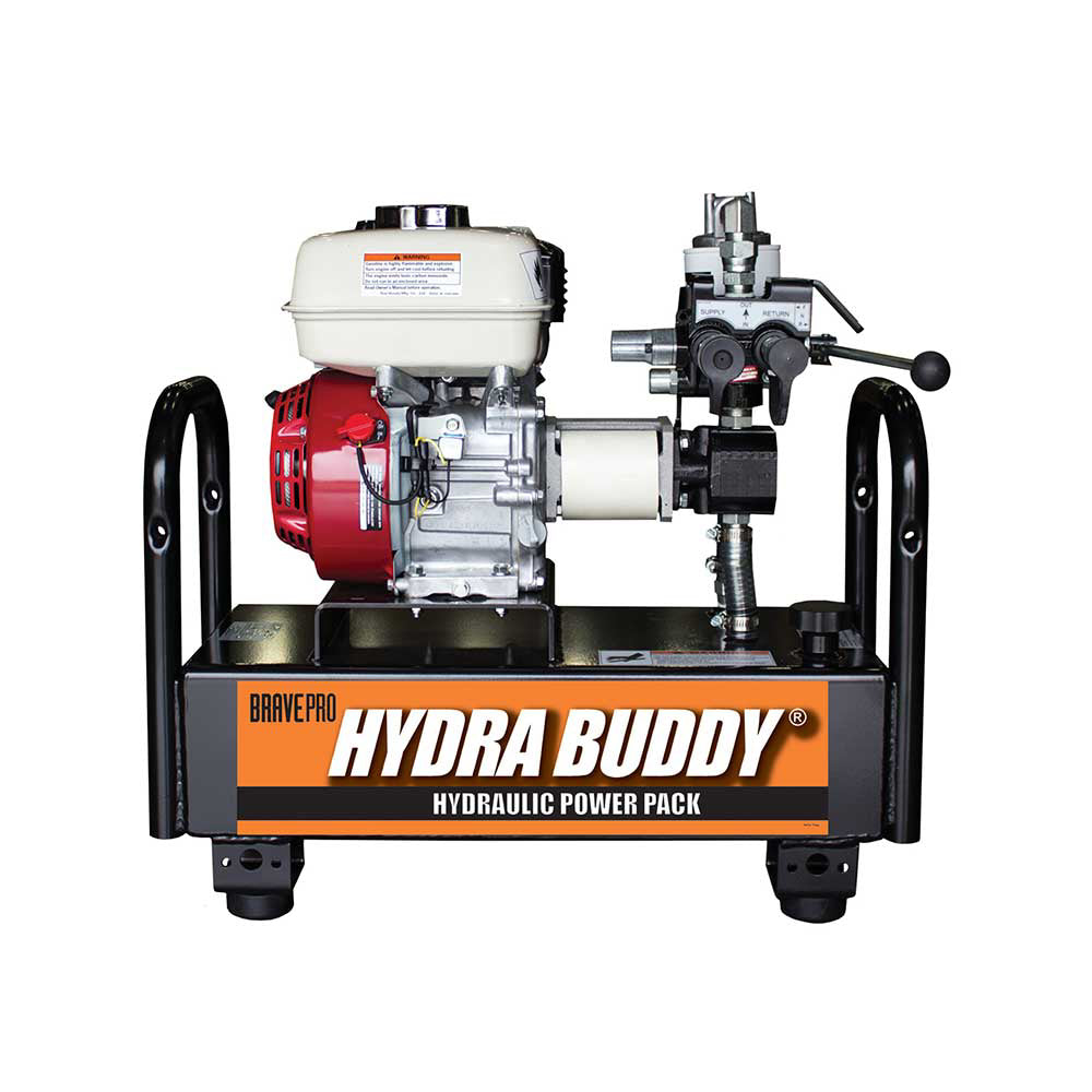 BravePro Hydra Buddy | Hydraulic Power Pack | 900 PSI | 7 GPM | Recoil Start | Honda GX160