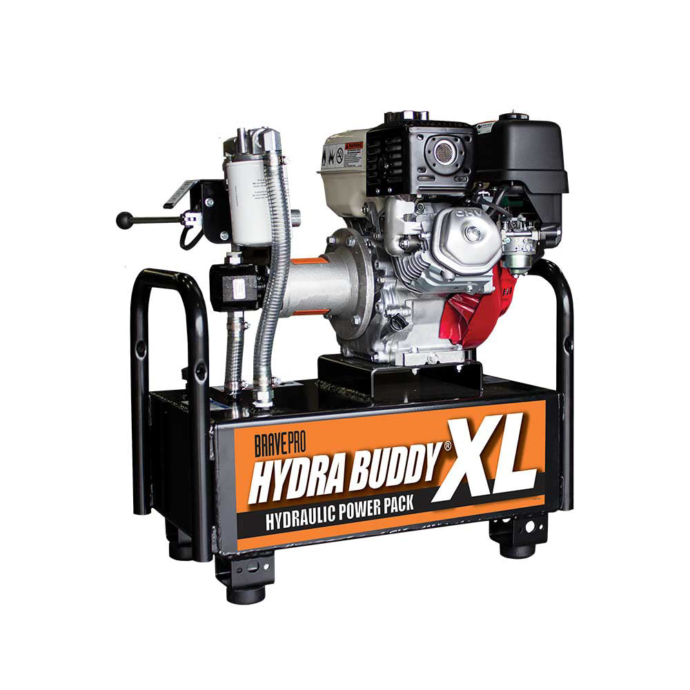 BravePro Hydra Buddy | Hydraulic Power Pack | 1,500 PSI | 7 GPM | Recoil Start | Honda GX270