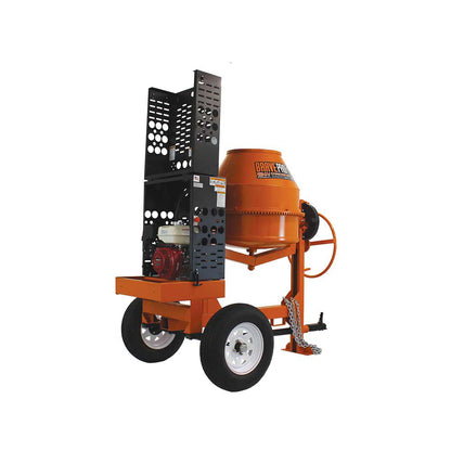 BravePro Concrete Mixer | 9 Cu. Ft. Steel Drum | Honda GX270