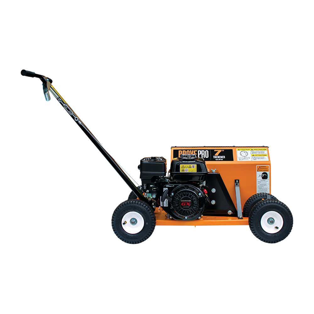 BravePro Trencher | 7 in. x 2 in. Clay Rotor | Honda GX200