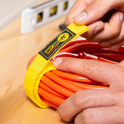 Wrap-It Quick-Straps Storage | 12-In. X 1-In. | 6 packs of 3