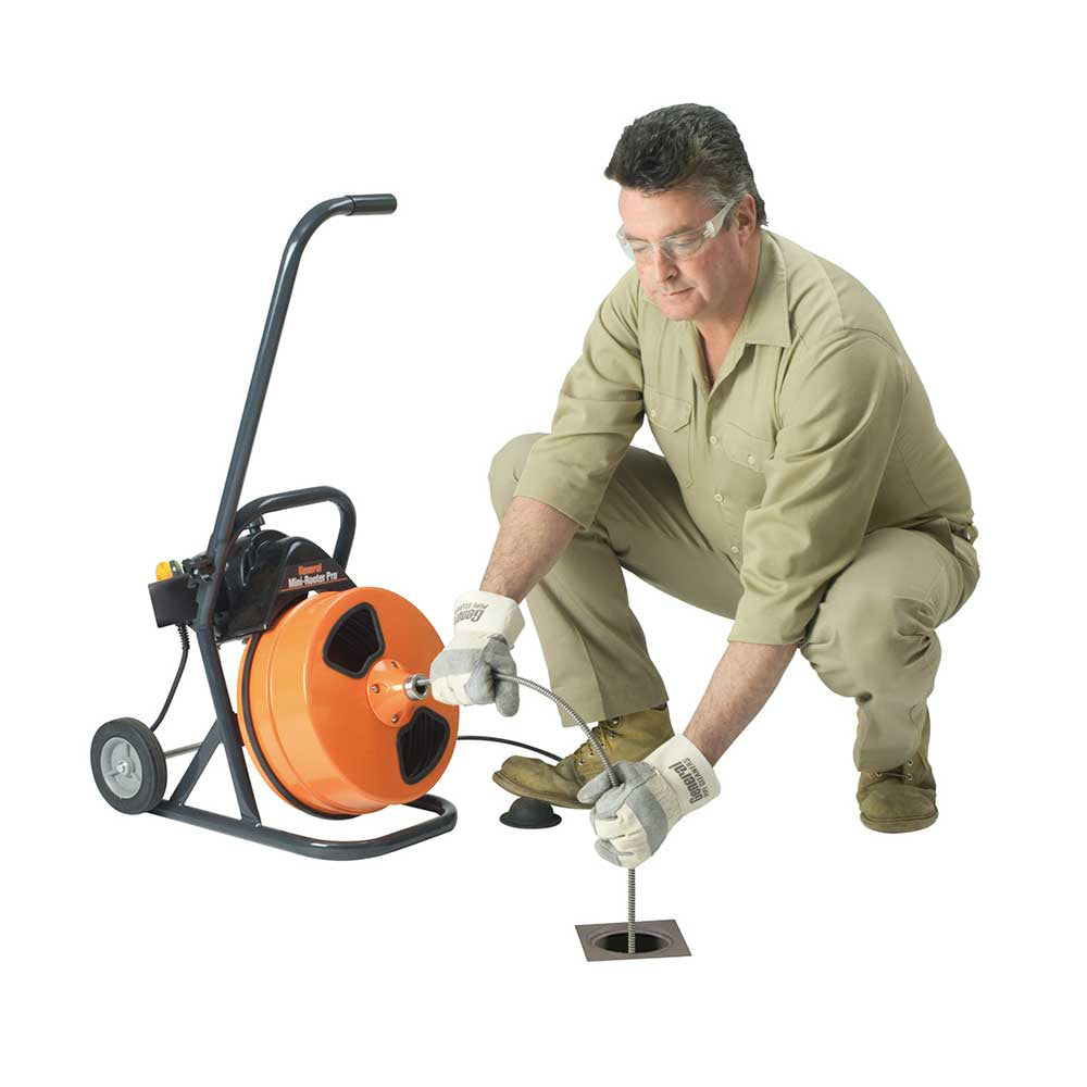 General Pipe Cleaners Mini rooter | 50-Ft. X 1/2-In. Cable | MRCS Cutt ...