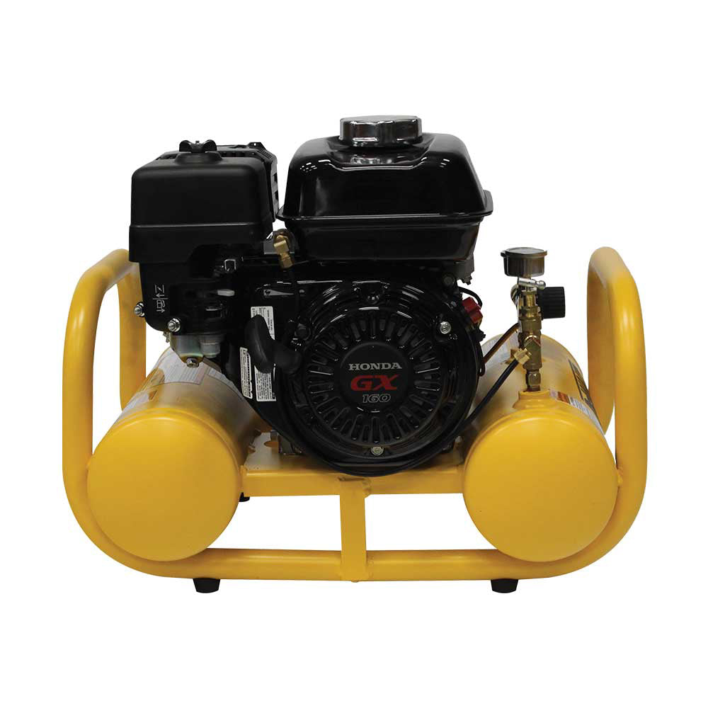 DeWalt 4-Gallon Air Compressor | Pontoon Style | 5.0 CFM @ 90 PSI | Honda GX160