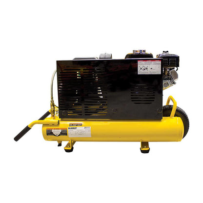 DeWalt 8-Gallon Air Compressor | Wheelbarrow Style | 9.9 CFM @ 90 PSI | Honda GX160