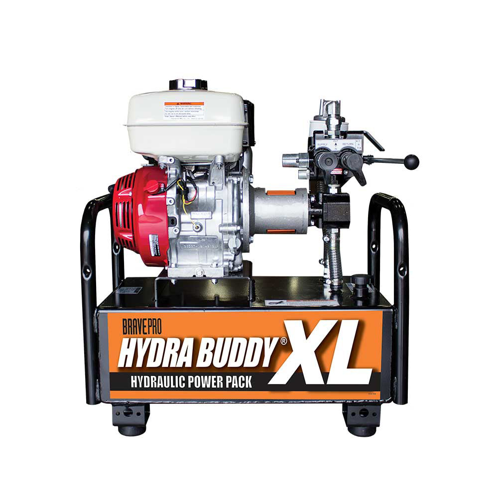 BravePro Hydra Buddy | Hydraulic Power Pack | 1,500 PSI | 7 GPM | Recoil Start | Honda GX270