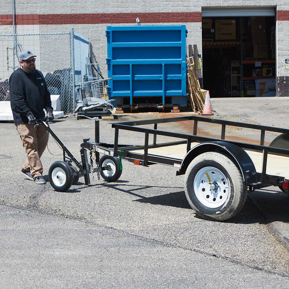 Ultra-Tow Heavy-Duty Adjustable Trailer Dolly with Brake | 1000-Lb. Cap