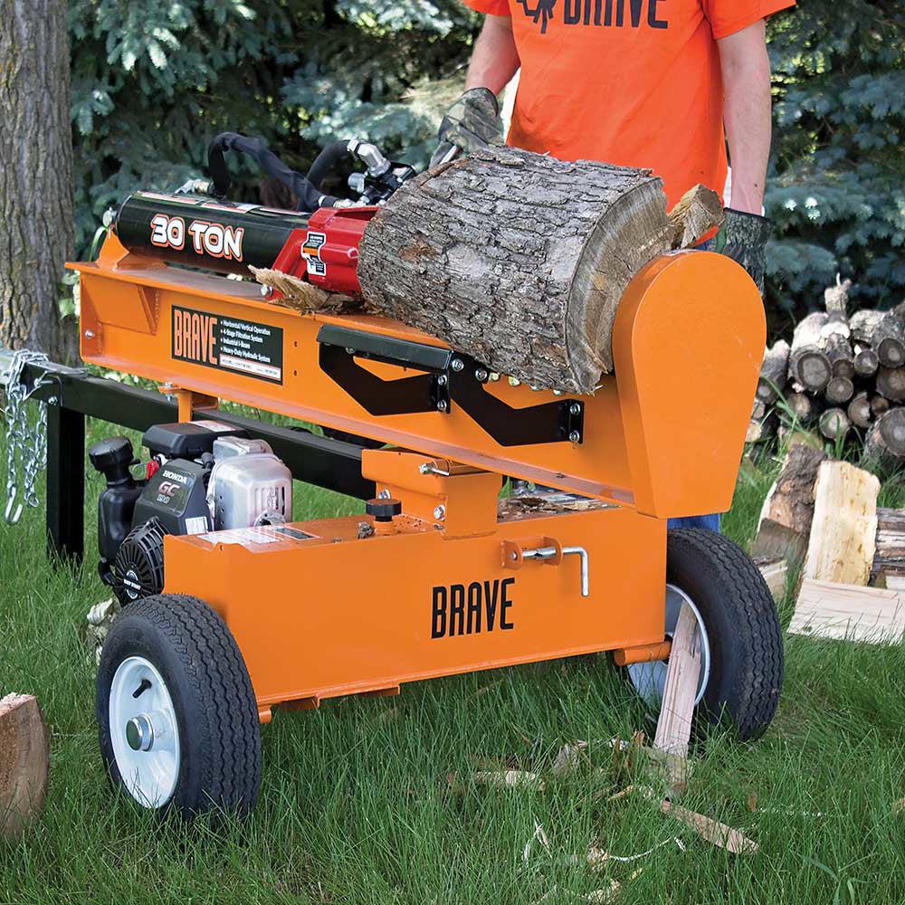 Brave Log Splitter | 30-Ton | Honda GC190