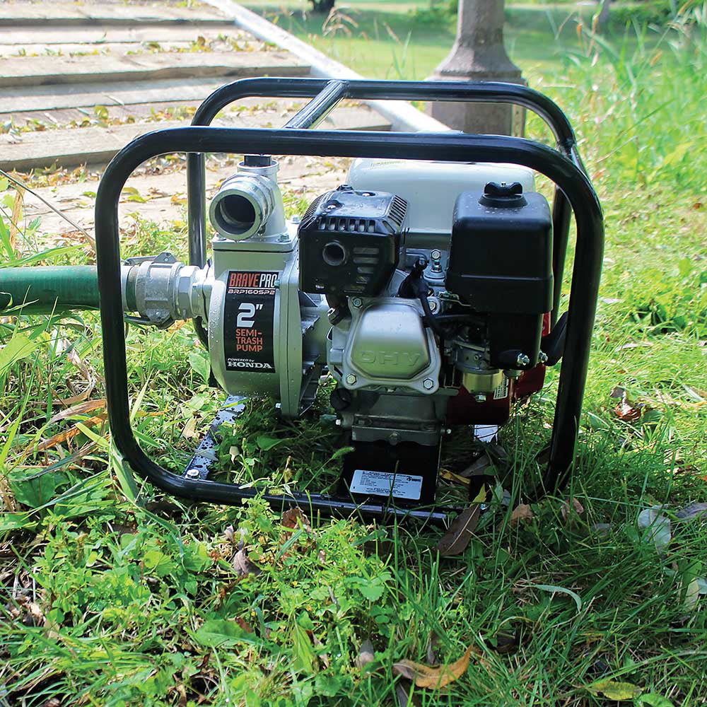 BravePro Semi-Trash Pump | 2 In. | Honda GX160