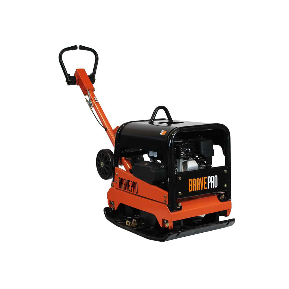 BravePro Reversible Plate Compactor | 20 In. | Wheel Kit | Honda GX200