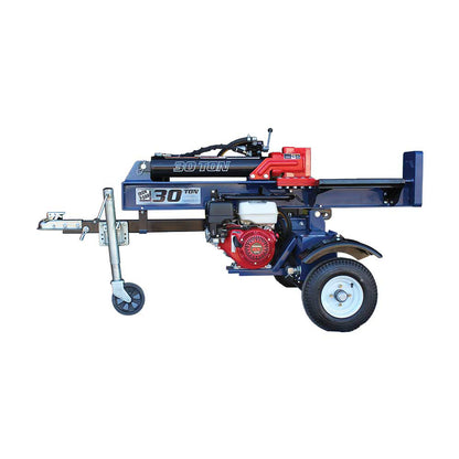 Iron & Oak Log Splitter | 30-Ton | Torsion Axle | Honda GX270