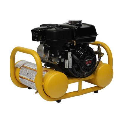 DeWalt 4-Gallon Air Compressor | Pontoon Style | 5.0 CFM @ 90 PSI | Honda GX160