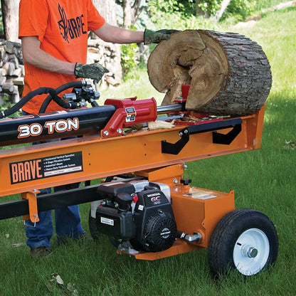 Brave Log Splitter | 30-Ton | Honda GC190