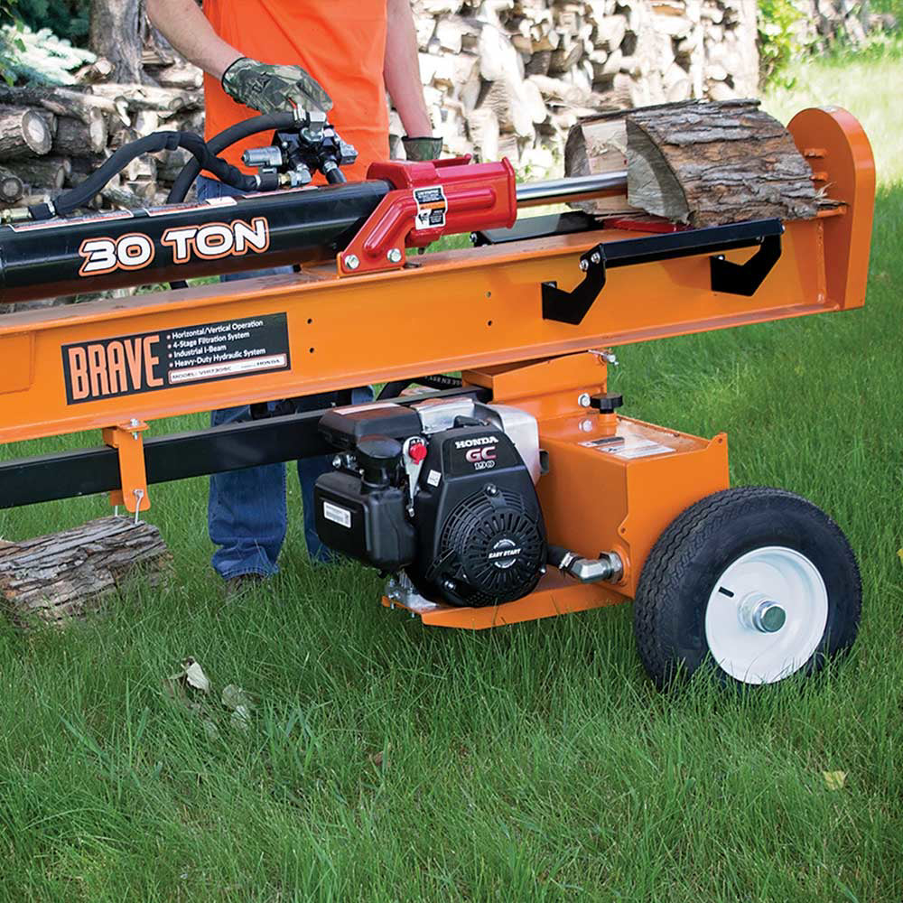 Brave Log Splitter | 30-Ton | Honda GC190