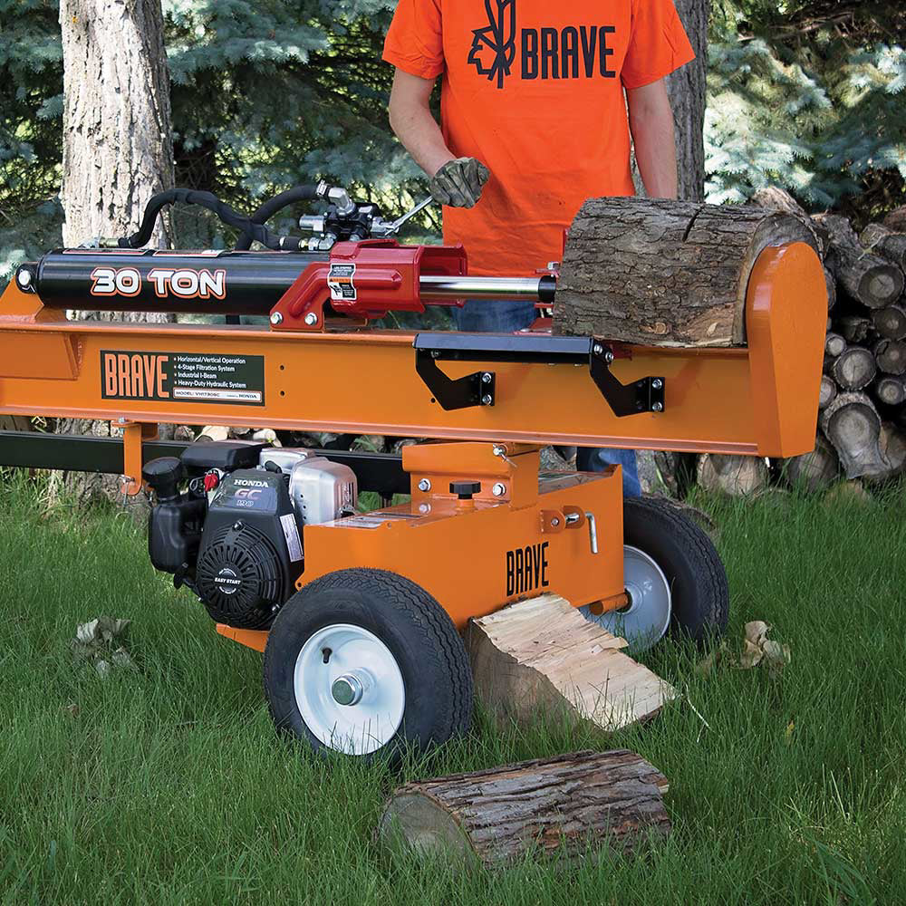 Brave Log Splitter | 30-Ton | Honda GC190