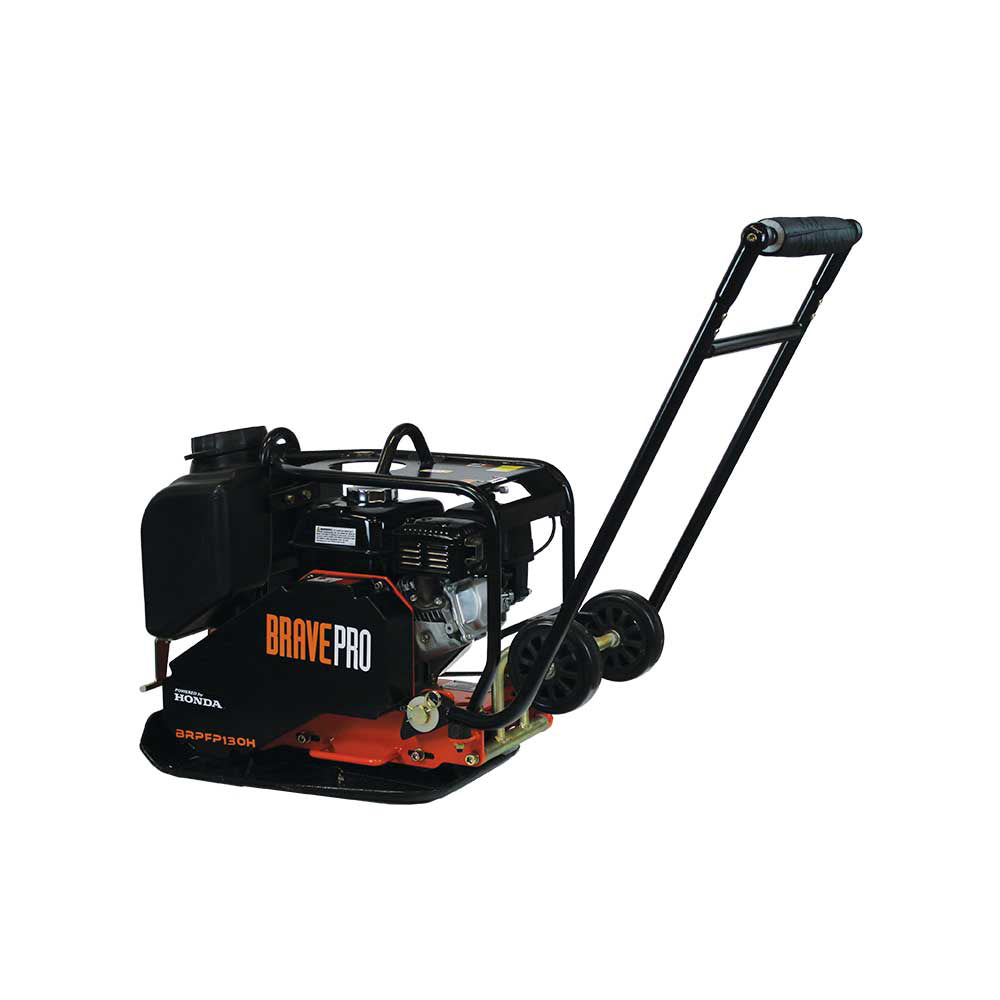 BravePro Forward Plate Compactor | 16 In. | Tank and Wheel Kit | Honda GX160