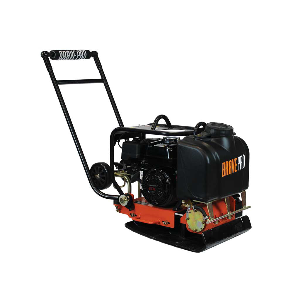 BravePro Forward Plate Compactor | 16 In. | Tank and Wheel Kit | Honda GX160