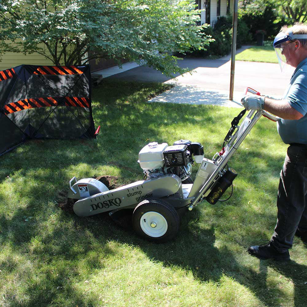 Dosko Stump Grinder | 13 HP Walk-Behind | Honda GX390