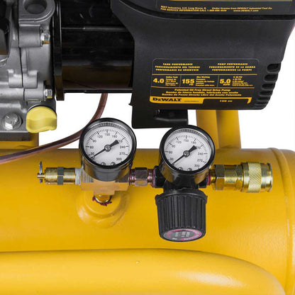 DeWalt 4-Gallon Air Compressor | Pontoon Style | 5.0 CFM @ 90 PSI | Honda GX160