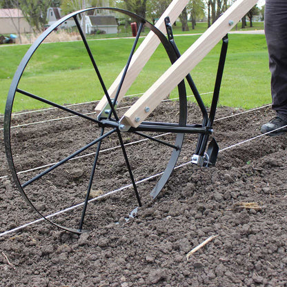 Maxim High Wheel Plow | 24-In. | Wood Handles