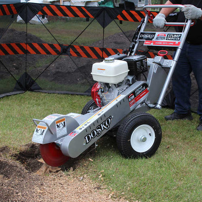 Dosko Swivel Stump Grinder | 13 HP Walk-Behind | Honda GX390