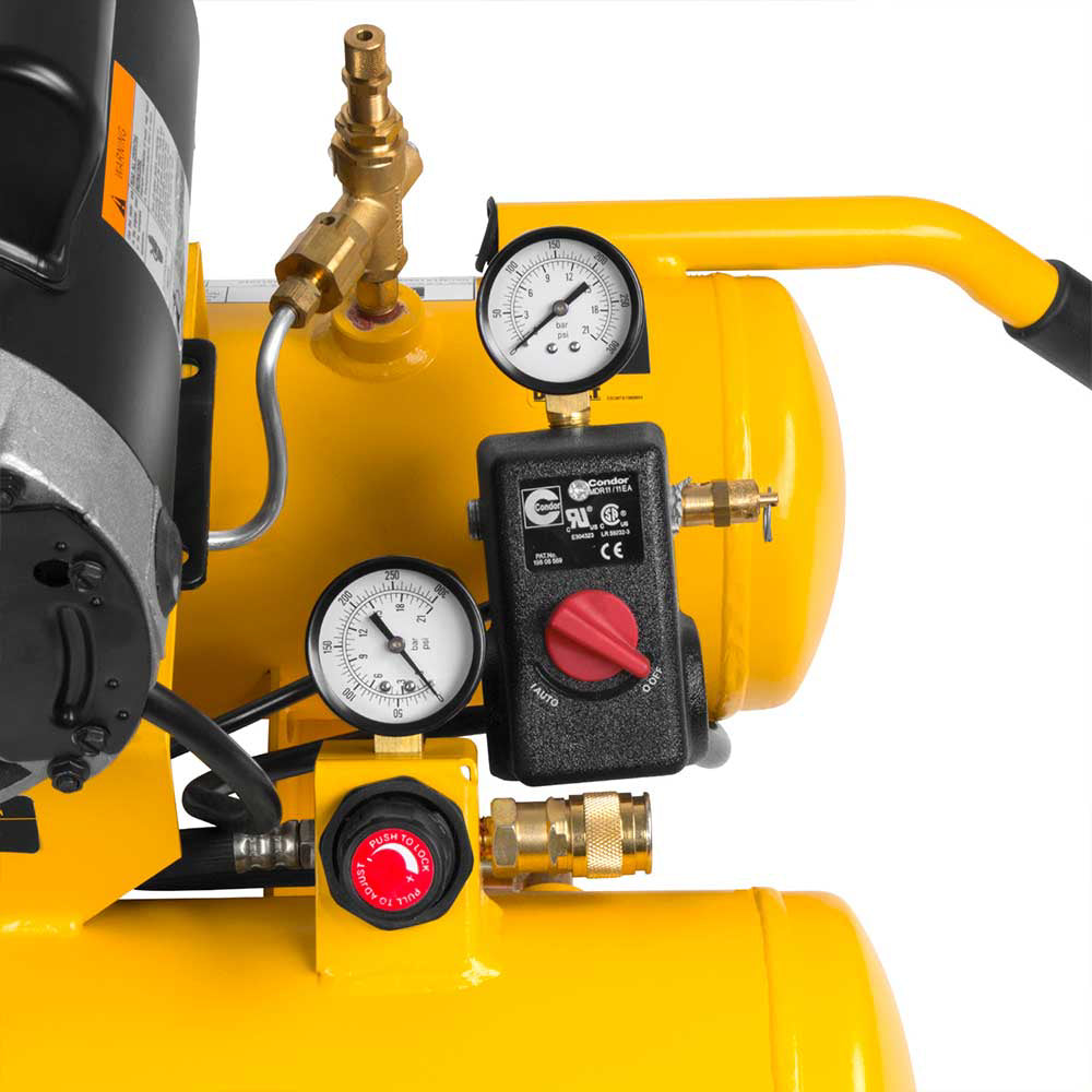 DeWalt 8-Gallon Air Compressor | Wheelbarrow Style | 5.7 CFM @ 90 PSI | Electric