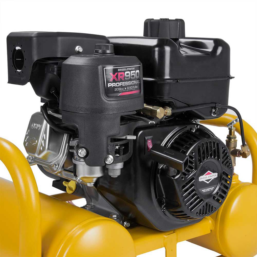 DeWalt 4-Gallon Air Compressor | Pontoon Style | 5.0 CFM @ 90 PSI | Honda GX160