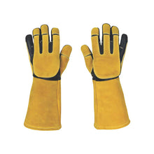 Klutch Cut-Res Cowhide Mig Welding Glove Gold/Black Pair