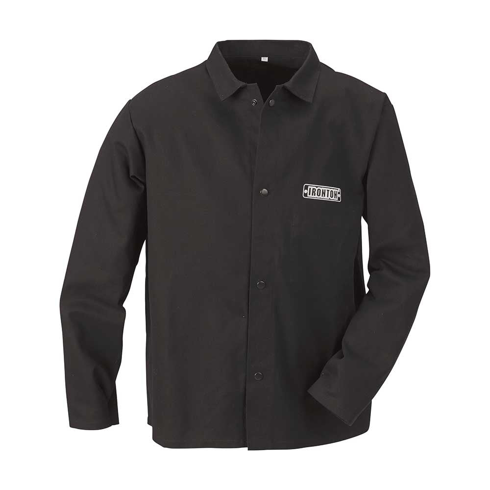 Ironton Flame Resistant Welding Jacket | Medium | Black