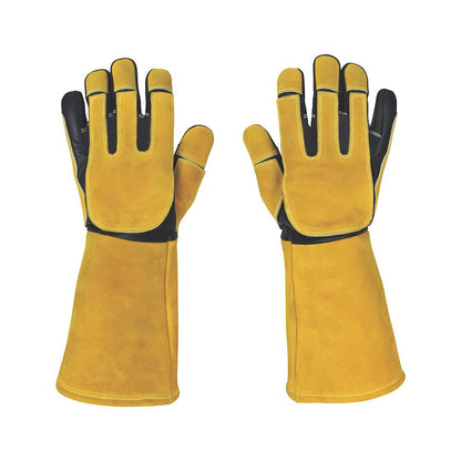 Klutch Cut Resist Cowhide Mig Weld Gloves Large Pair