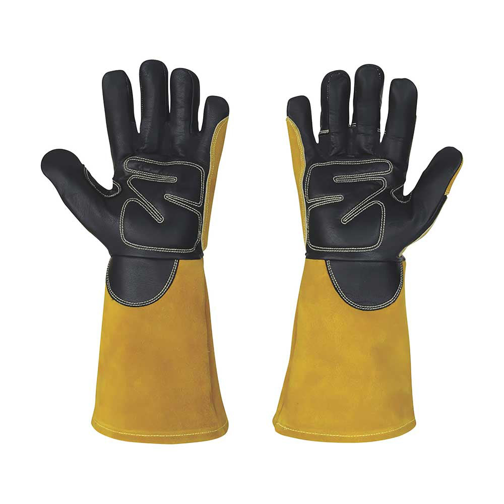 Klutch Cut Resist Cowhide Mig Weld Gloves Large Pair